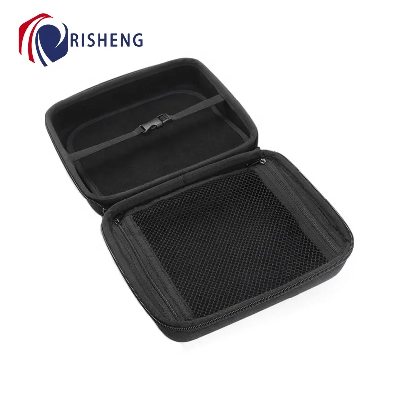 Custom Portable Protective Travel Shockproof Durable Hard Zipper Bag Carrying Tool EVA Case for Feelworld  Video Monitors