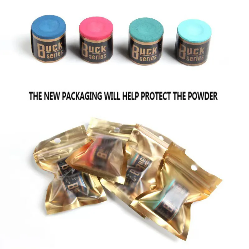 High Quality Chalk Round Blue Green Pink Colors Billiard Chalk Pool Snooker Cue Professional Billiard Accessories