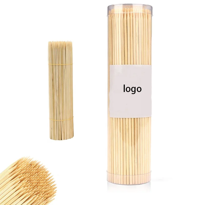 BBQ Disposable Barbecue Bamboo Skewer Kebab Sticks Export Standard Bamboo Skewers