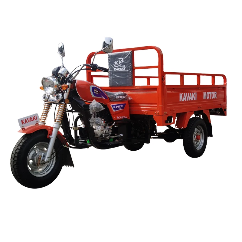 Farm Three Wheel Cargo Gasoline Tricycle Engine 150cc 200cc Tricycle Motorcycle For Freight