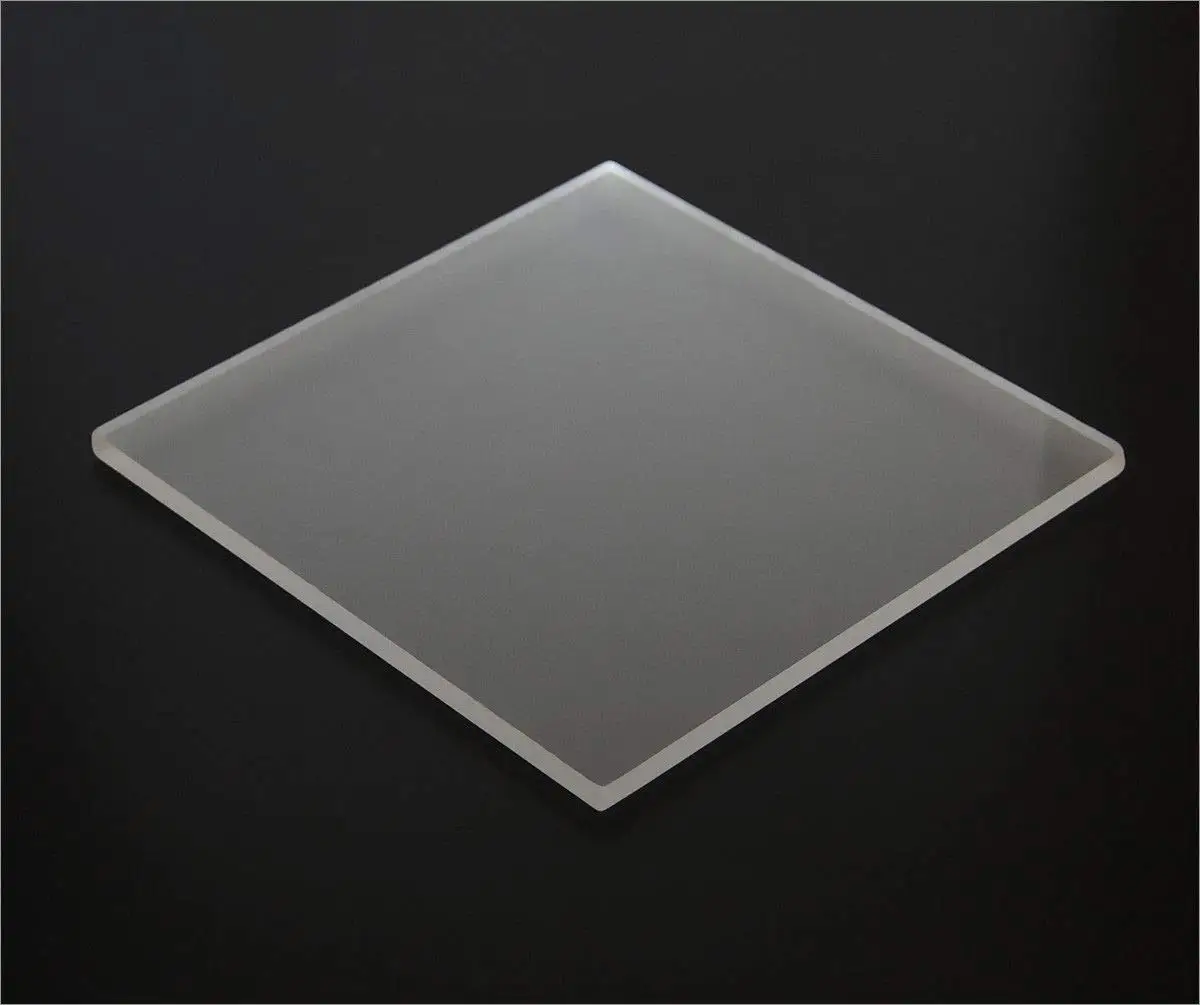 Wholesale pmma Cut to size 12'x12' 3mm frosted plexiglass translucent acrylic plastic sheet