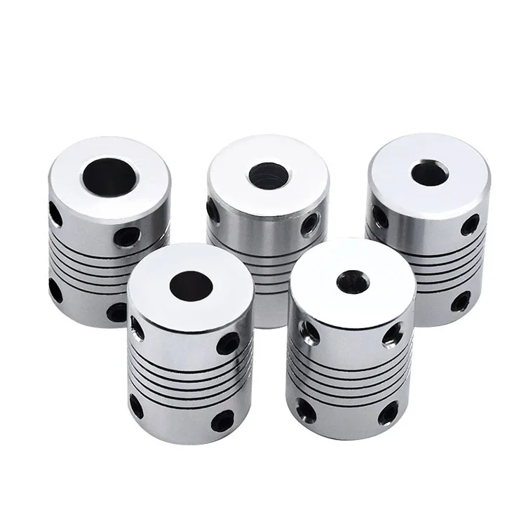 5mm to 5mm Shaft Coupling Stepper Motor Coupler Aluminum Alloy Joint Connector for 3D Printer CNC Machine DIY Encoder