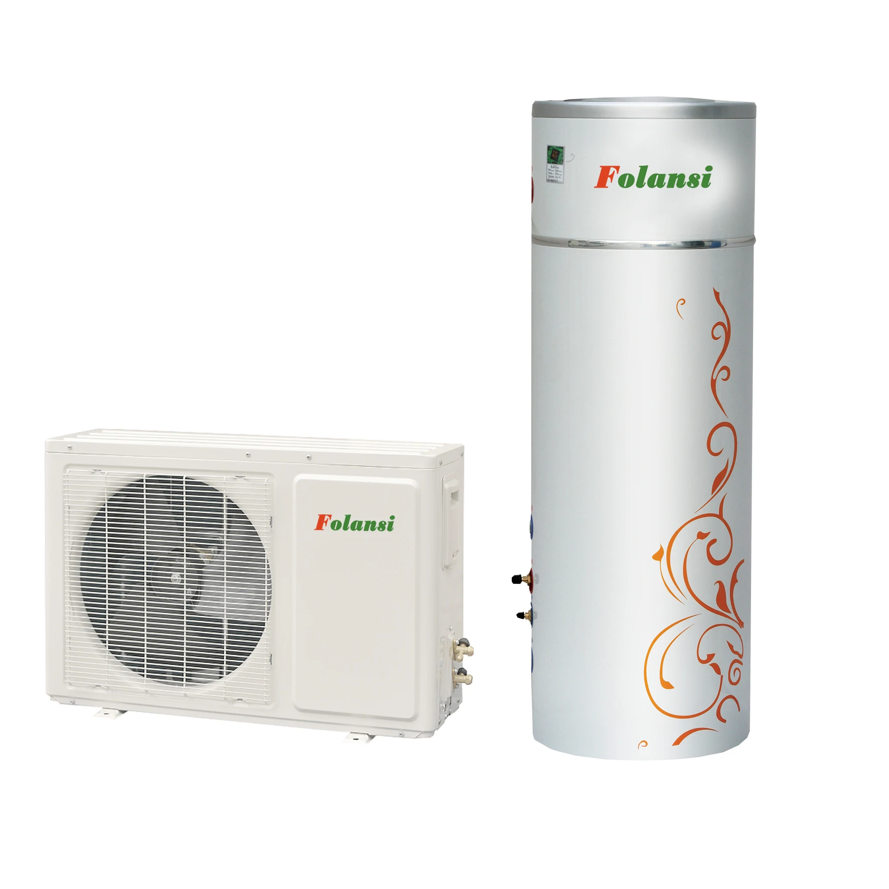 12kw Air to water heat pump water heaters(100~500L water tank)  for domestic use