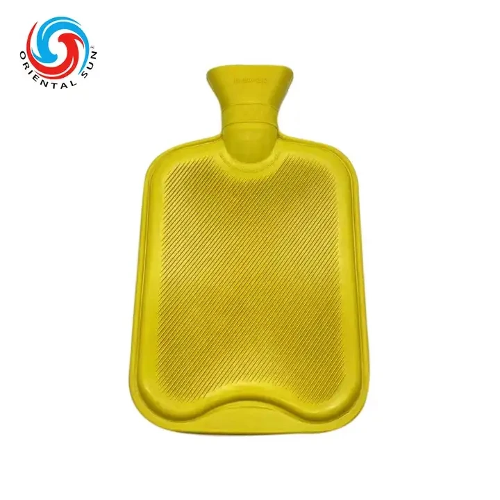 BS High Quality Hot Sale Portable  Rubber Hot Water Bag 2000ml Water Filling Hot Water Bottle With Cover