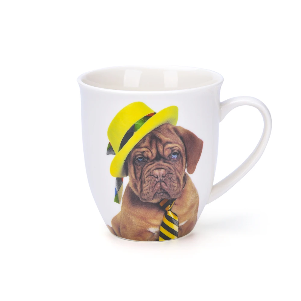 Hot Selling China Supplier Ceramic Cup 12oz Fine Porcelain Christmas Mug