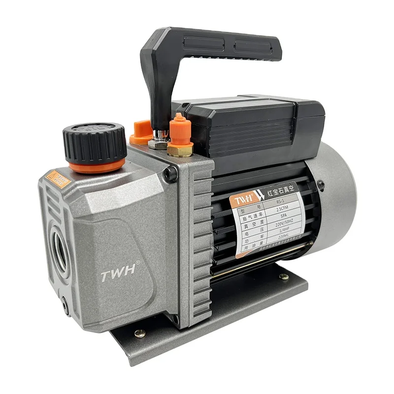 HBS High-Performance RS-1 3/2.5 CFM Rotary Vane Single Stage Vacuum Pump