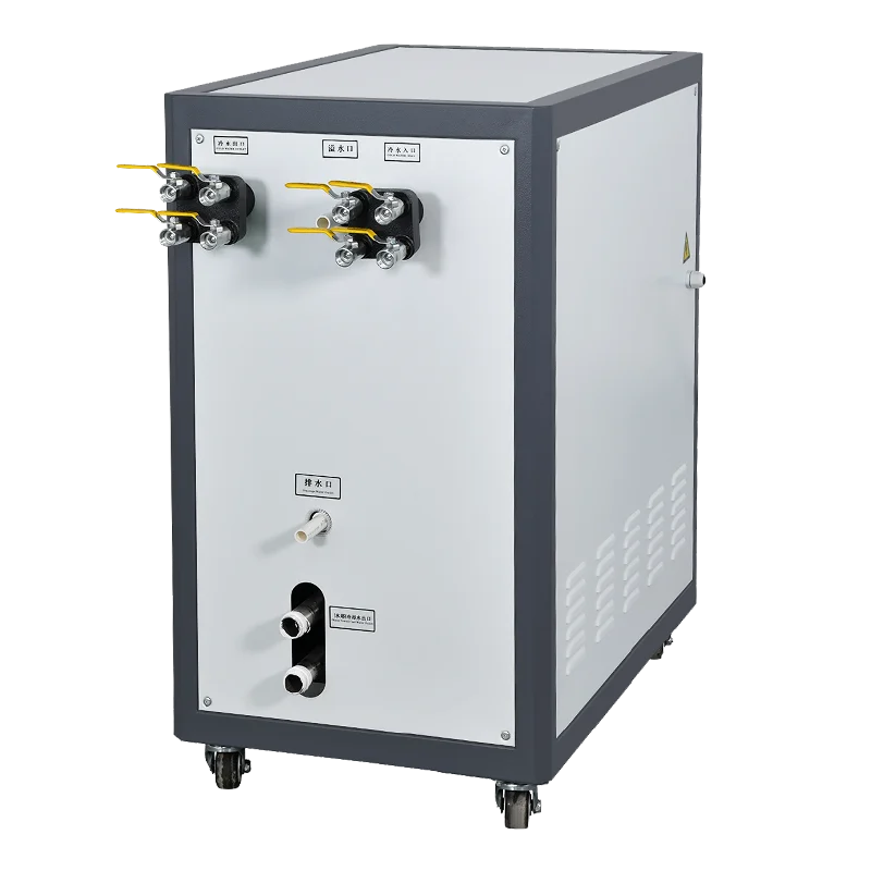 Auto  industrial Air water cooled chiller chiller for plastic machines 5HP mini air chiller