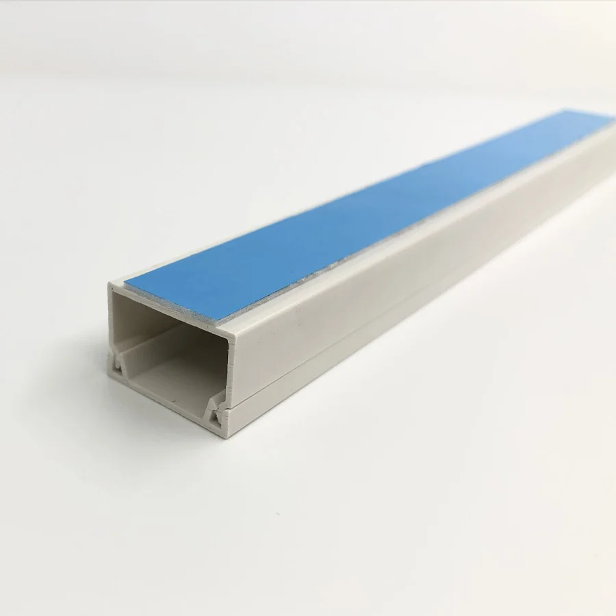 2021 China Supplier CE RoHs Anti-UV PVC Trunking Cable Concealer Canaleta Ranurada for Columbia Cable Duct