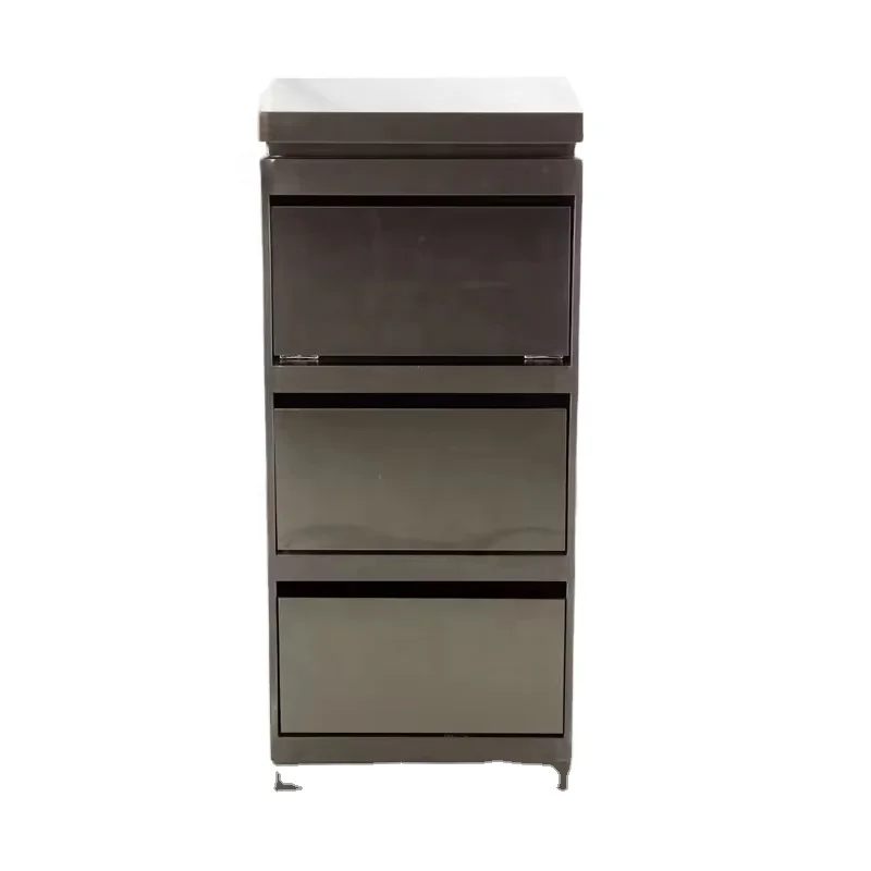 Salon Trolley cart beauty trolley stainless steel makeup Hairdressing multi function  salon Movable double three layer trolley