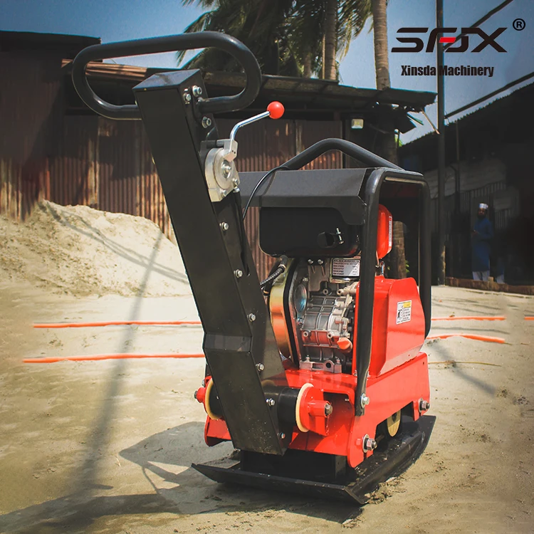 HZR160 honda wacker double-way vibration plate compactor for asphalt soil