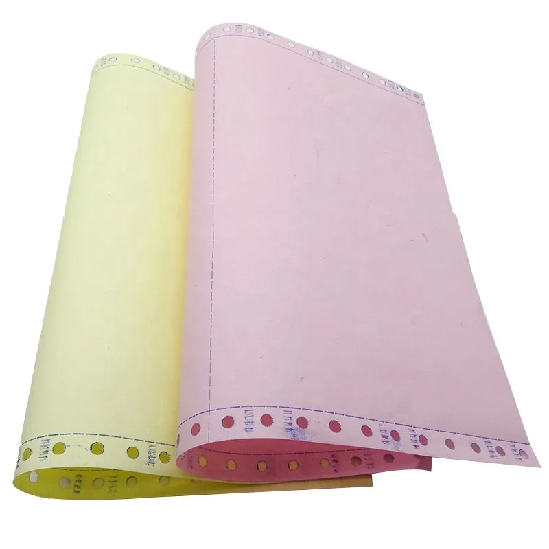  Factory direct sale preferential 1-6ply carbon free invoice computer continuous paper