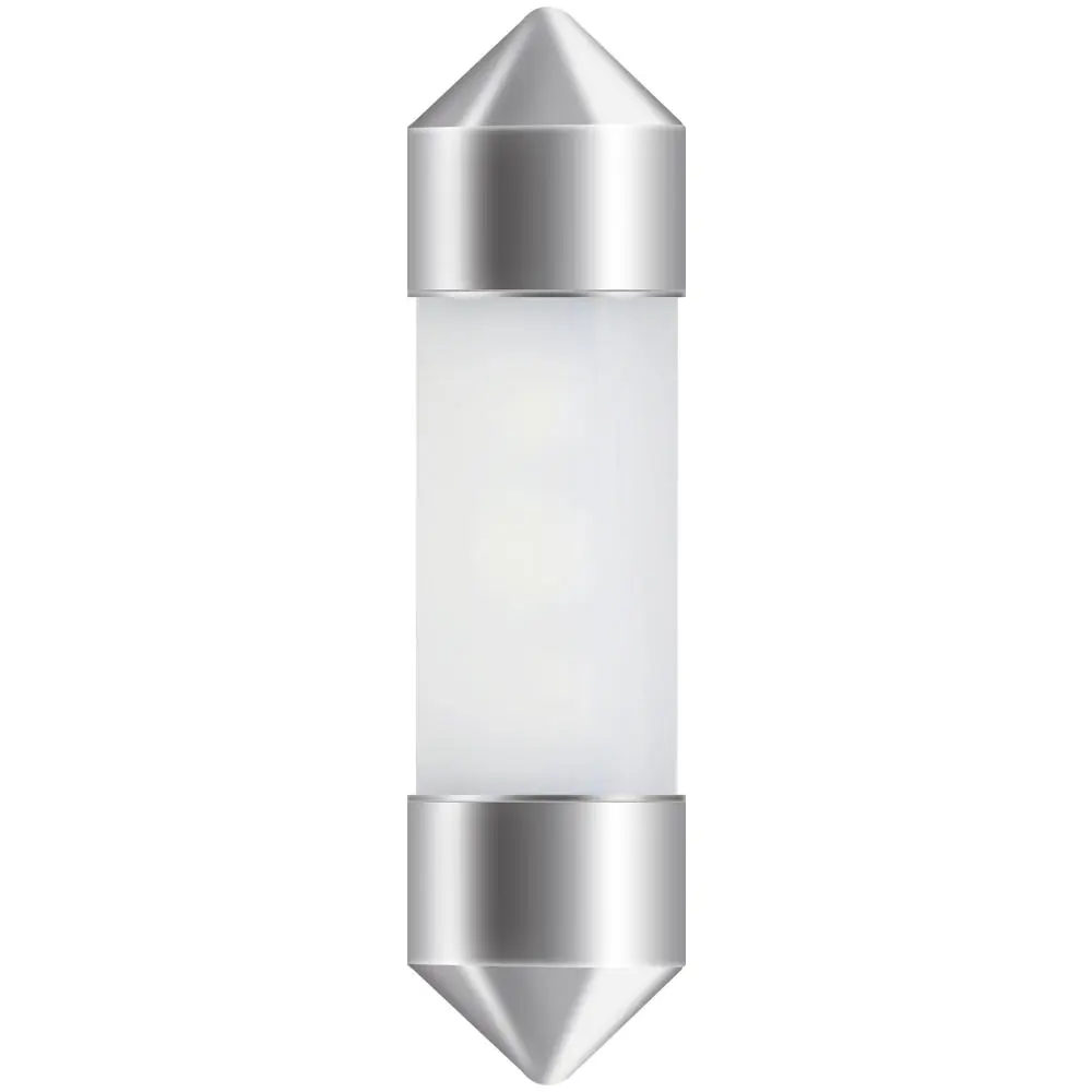 Milk white tube unparalleled capacitance daytime running 36mm smd3014 car turn signal warning lamp smart light bulb wholesale