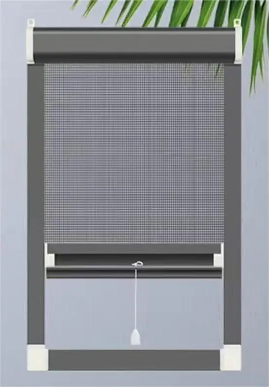 Wholesale Invisible roller mosquito nets for casement windows easy install mosquito net for window