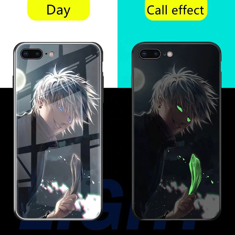 Fashion brand led light wholesale custom waterproof cell mobile phone bag cover for iPhone 7 8 SE2020 13pro max XS Max XR Cover