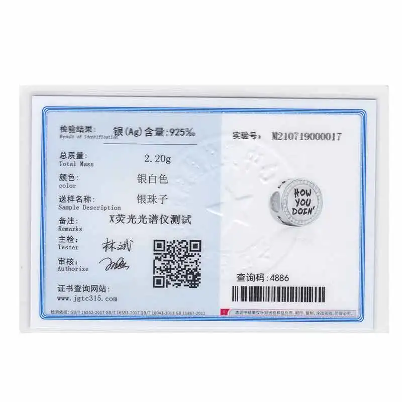 Fit Original Brand Charm Bracelet 925 Sterling Silver TV Show Friends How You Doing Zirconia Bead For Dropship Jewelry Making