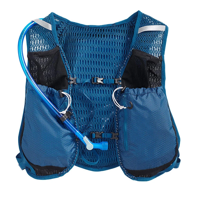 Custom Outdoor Trail Running Vest Hydration Pack Lightweight with Two TPU Water Bladders for Men Women Cycling Hiking