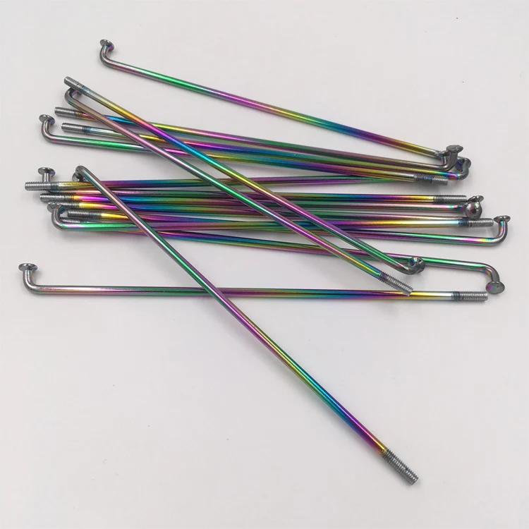 Manufacturer Gr5 titanium spokes and nipples for motorcycle