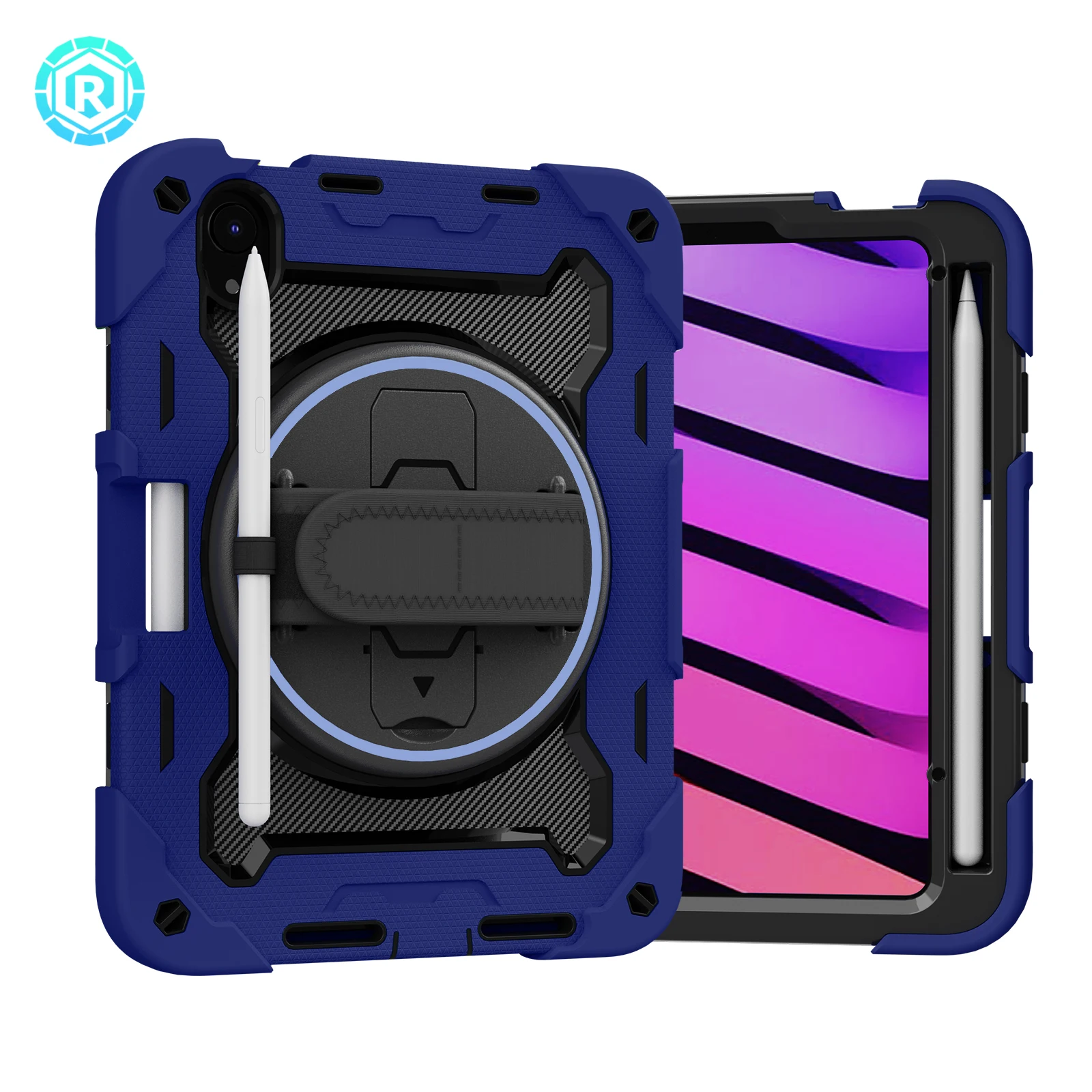 New Design Hard PC Soft Silicone All-round Protection Shockproof Tablet Case For iPad Mini 6