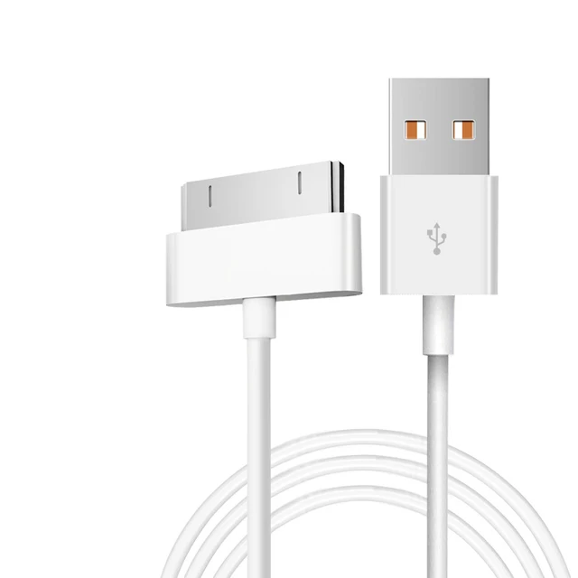 High Quality 2A Fast Charging Cable 30 Pin Interface For 4 4s 3 1 2 3 Touch Nano Series 1m 1.5m Cable Data Cord