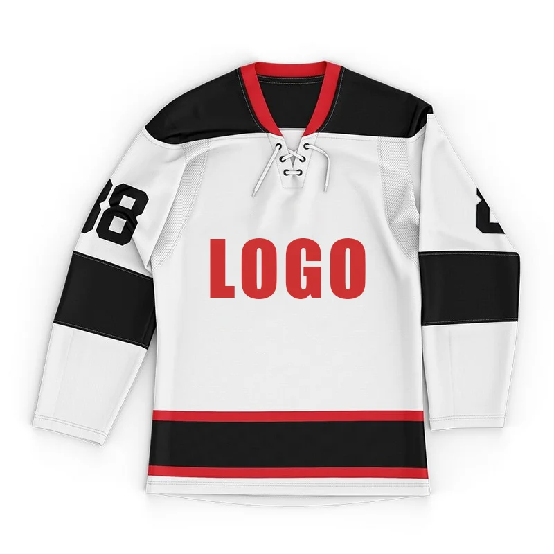 custom logo practice hockey jersey for men