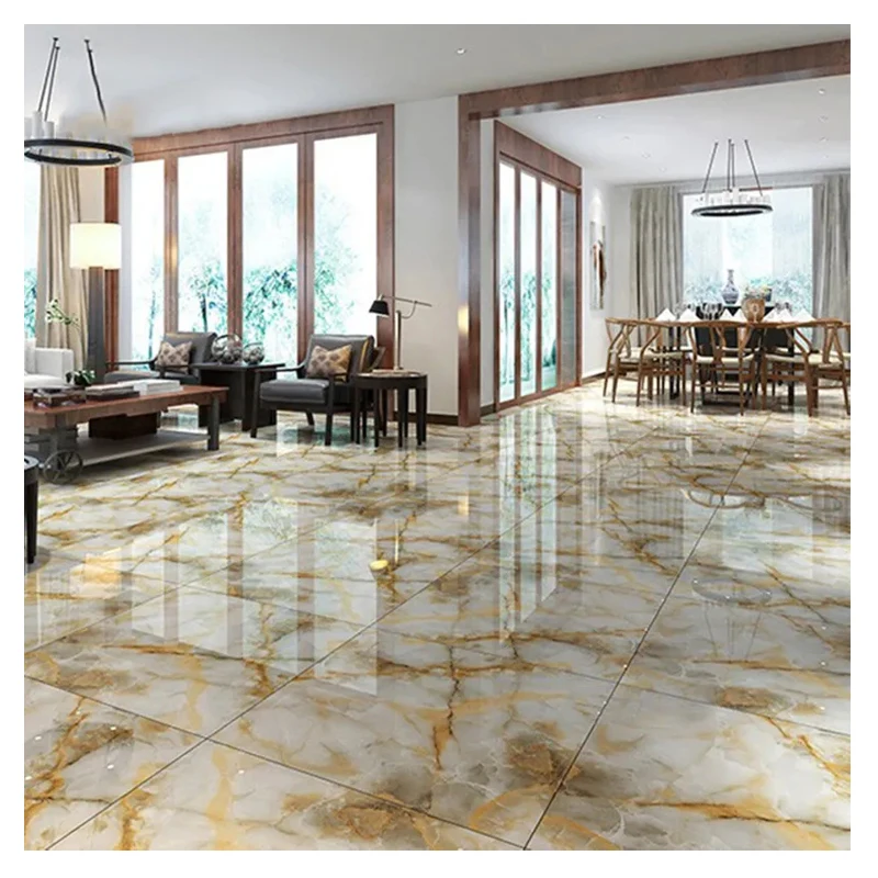 Бесплатный образец 60x60 глянцевая полированная фарфоровая плитка Carrara Белая испанская мраморная Carreaux напольная