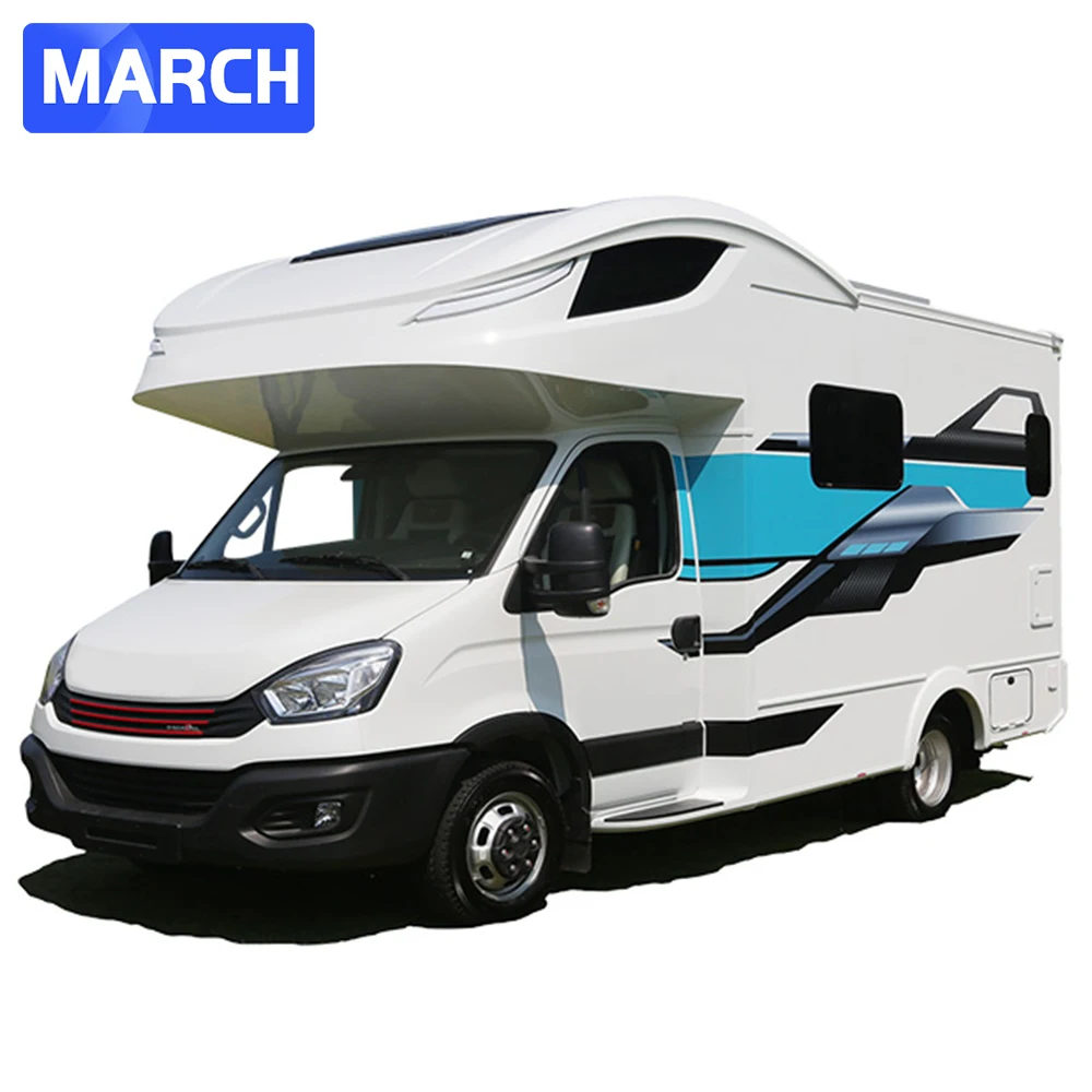 2024 популярный Лидер продаж 4x4 грузовик кемпер прицеп алюминиевый RV Караван Китай оптом завод по производству