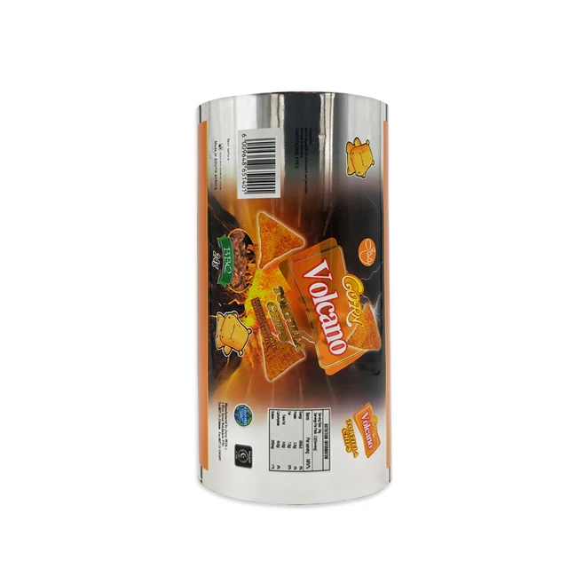 Food Grade Custom Print OPP/CPP Packaging Film Roll Snack Chips Wrap Plastic Laminated Film