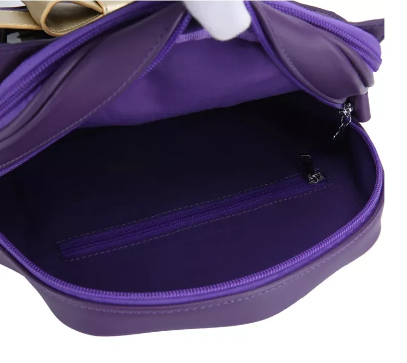 Custom Personalized Pu Leather Itabag Clear Window Display Backpack Women Pin Bags With Printed Inserts