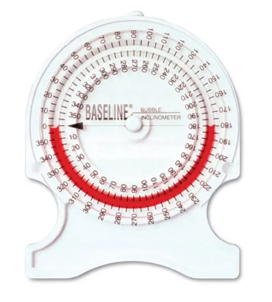 Инклинометр пузырьковый/из стеклянной трубки/Медицинский Inclinometer