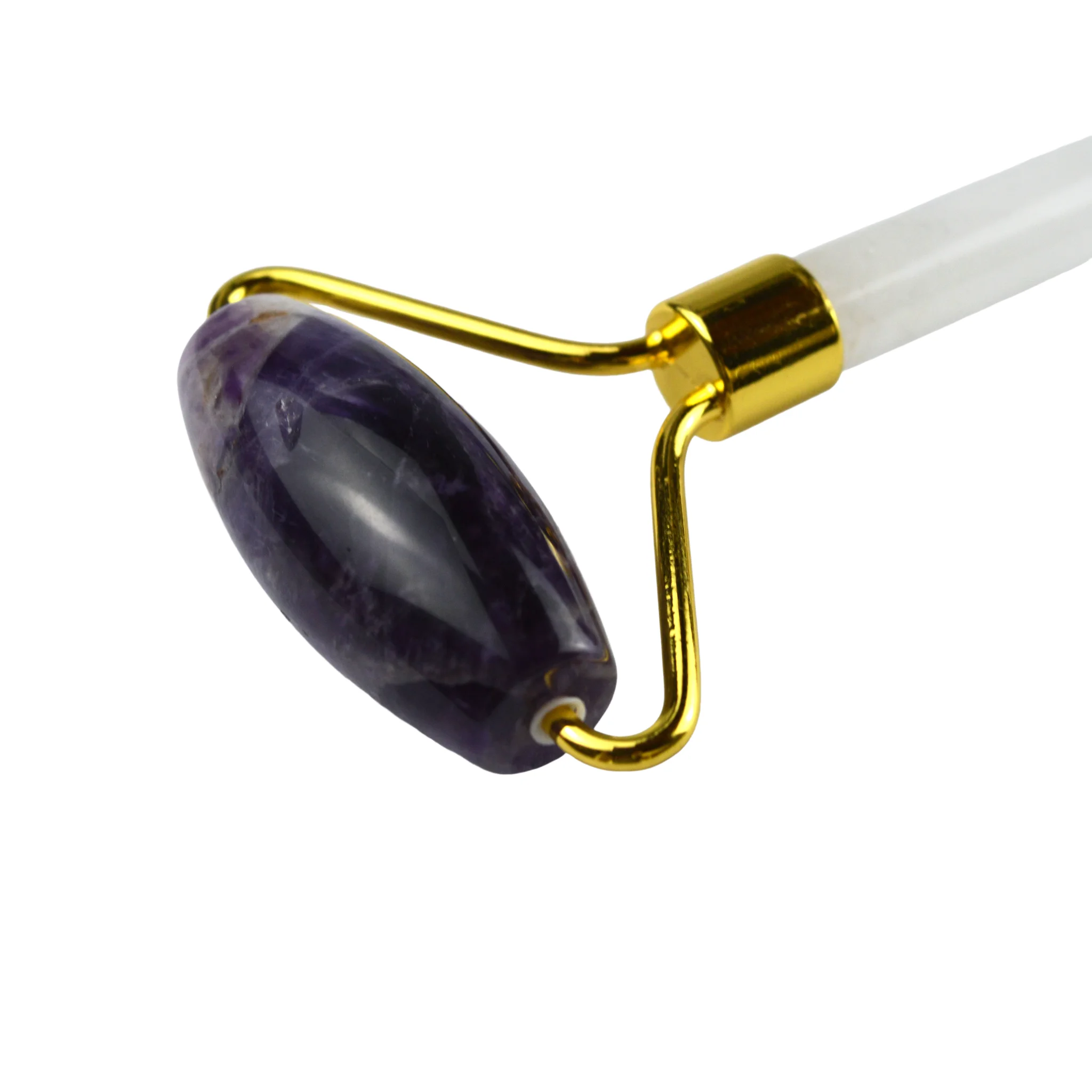 Natural Amethyst Facial Roller 100% Natural Jade Gua Sha Massager For Face Massage Guasha Products Beauty Tools Skin Care