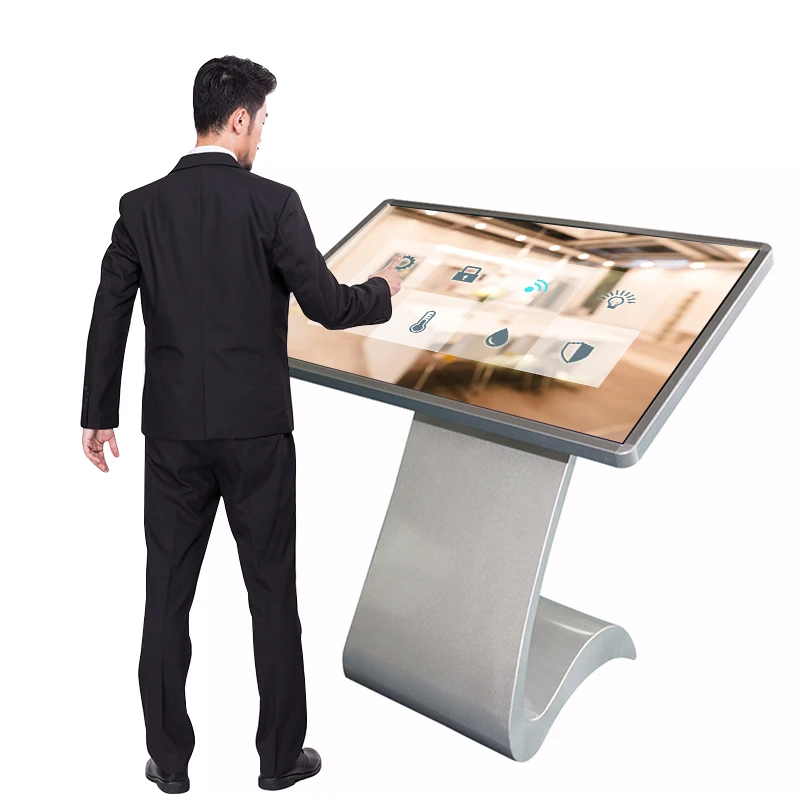 Floor Standing Screen Stand Digital Indoor Display Mall Hotel Hospital Kiosk