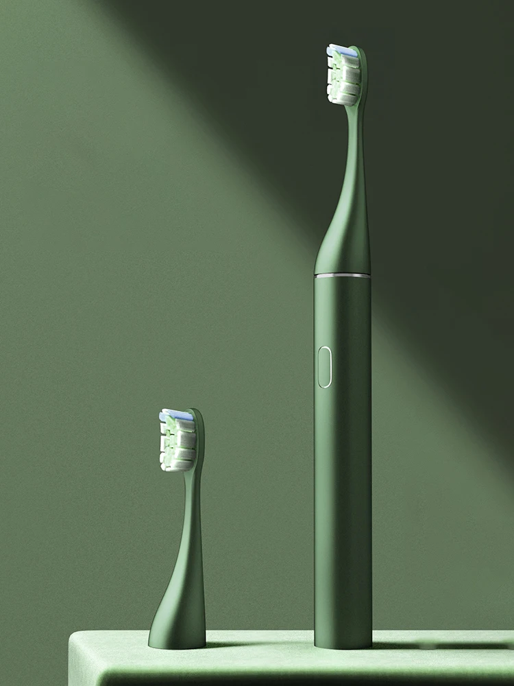 Высококачественная портативная умная зубная щетка из сплава для взрослых перезаряжаемая IPX7 звуковая электрическая с УФ-футляром путешествий