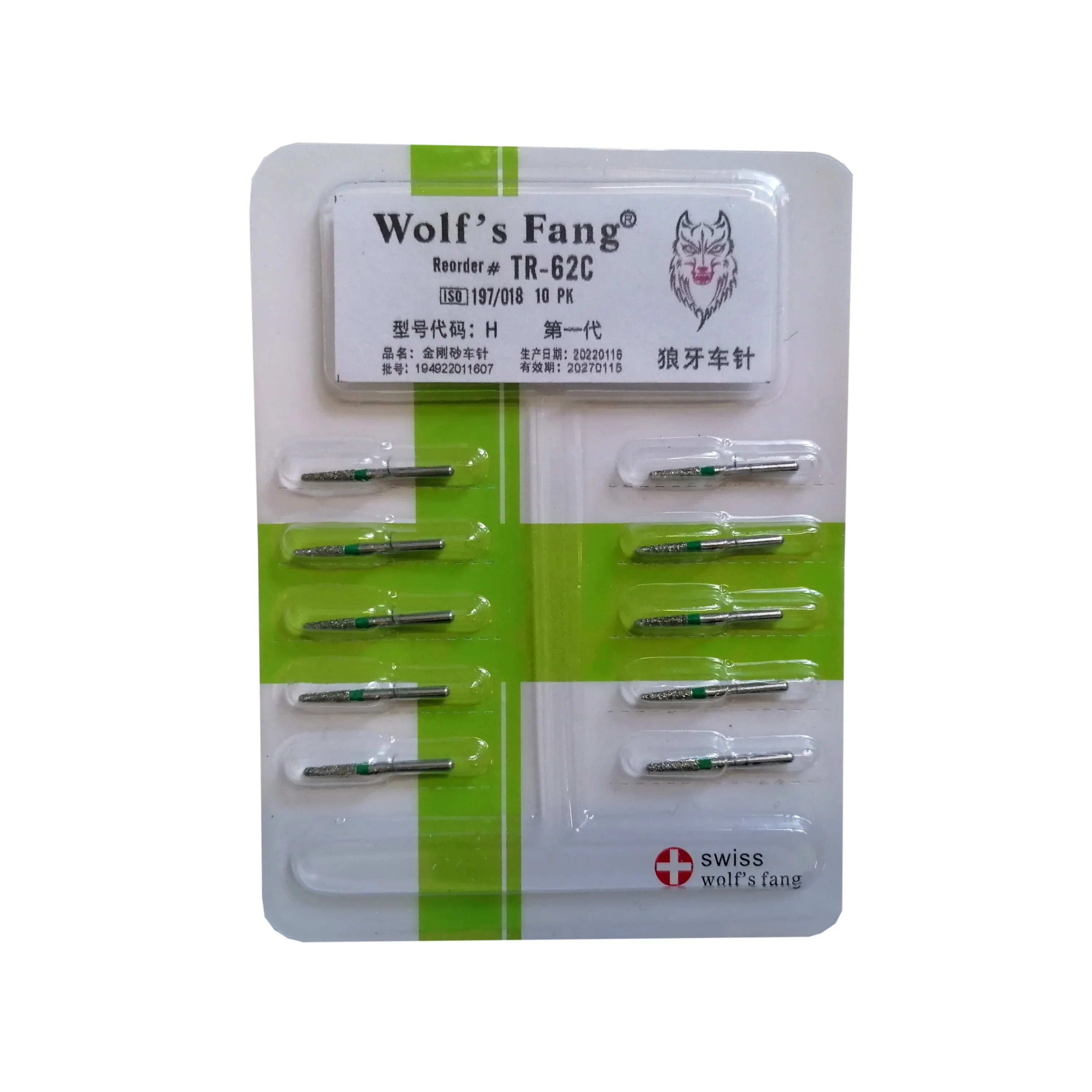 Manufacturer Wholesale iso diamond burs manufacturers dental diamond bur