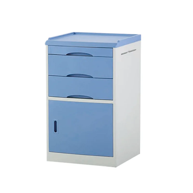 Factory supplied Economic locker hospital ABS medical beside cabinet for patient