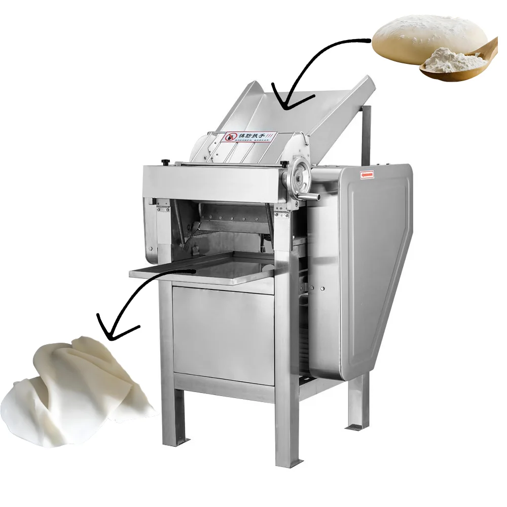 Fully automatic dough pressing roller commercial restaurant small business dough sheet pressing machine
