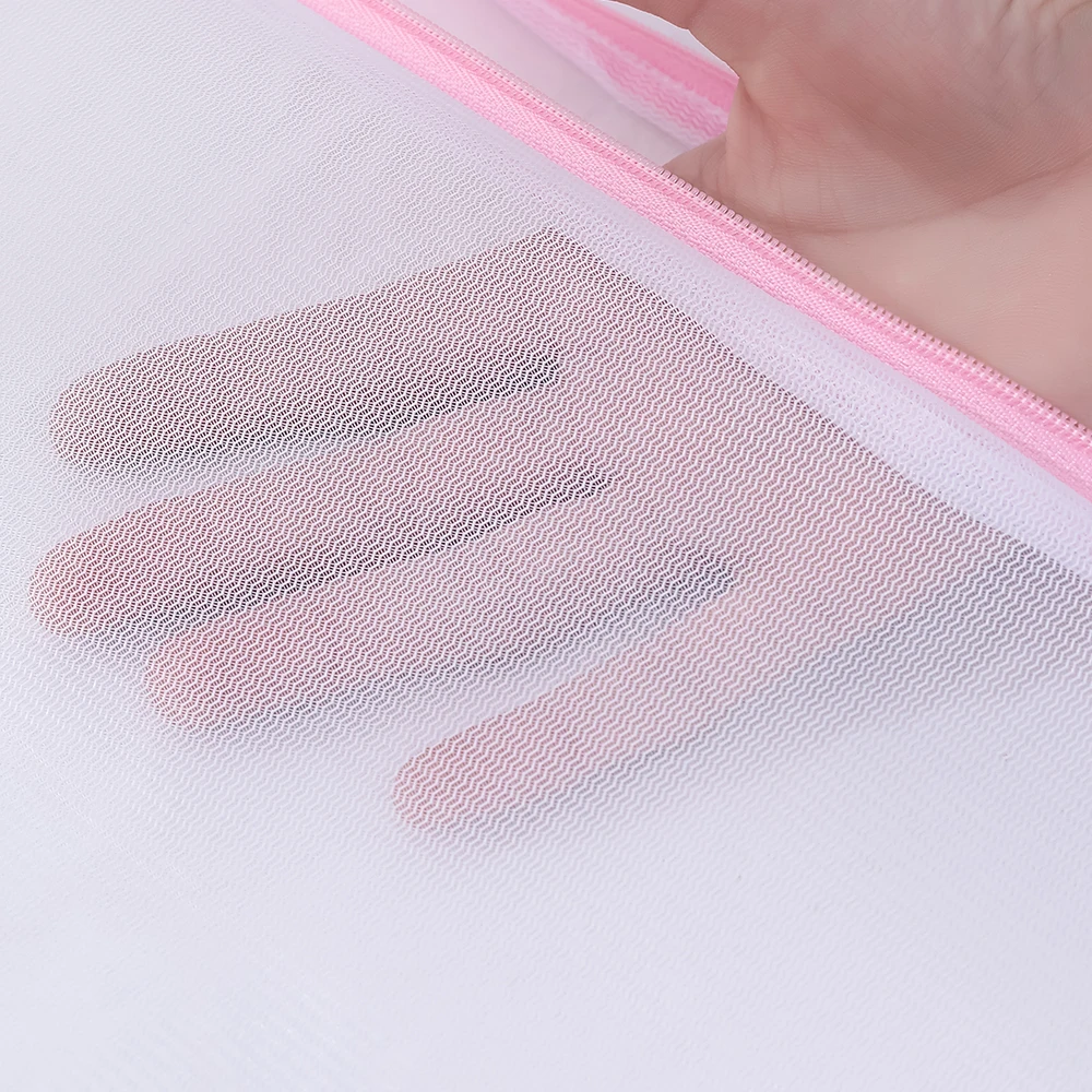 Polyester washing Bag,Wholesale Custom Mesh Laundry Bags for Bulk Orders Convenient Laundry Bags with Zipper for Easy Storage