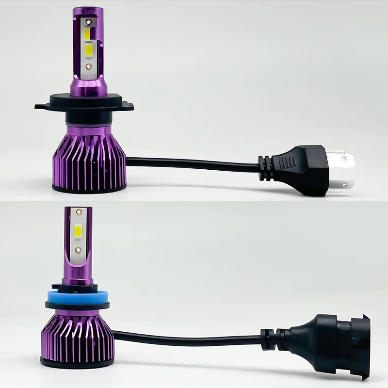 Super Bright Auto Light C-V6 Motorcycle Car Led Headlight Bulb h4 h7 h1 h11 24v For Honda Vezel 9005 9007 150w 12v 35w