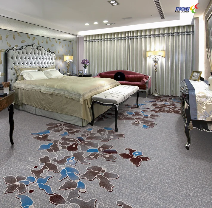 Nylon Printing Carpet 100% Polypropylene wall to wall Indoor Carpet for  Commercial office