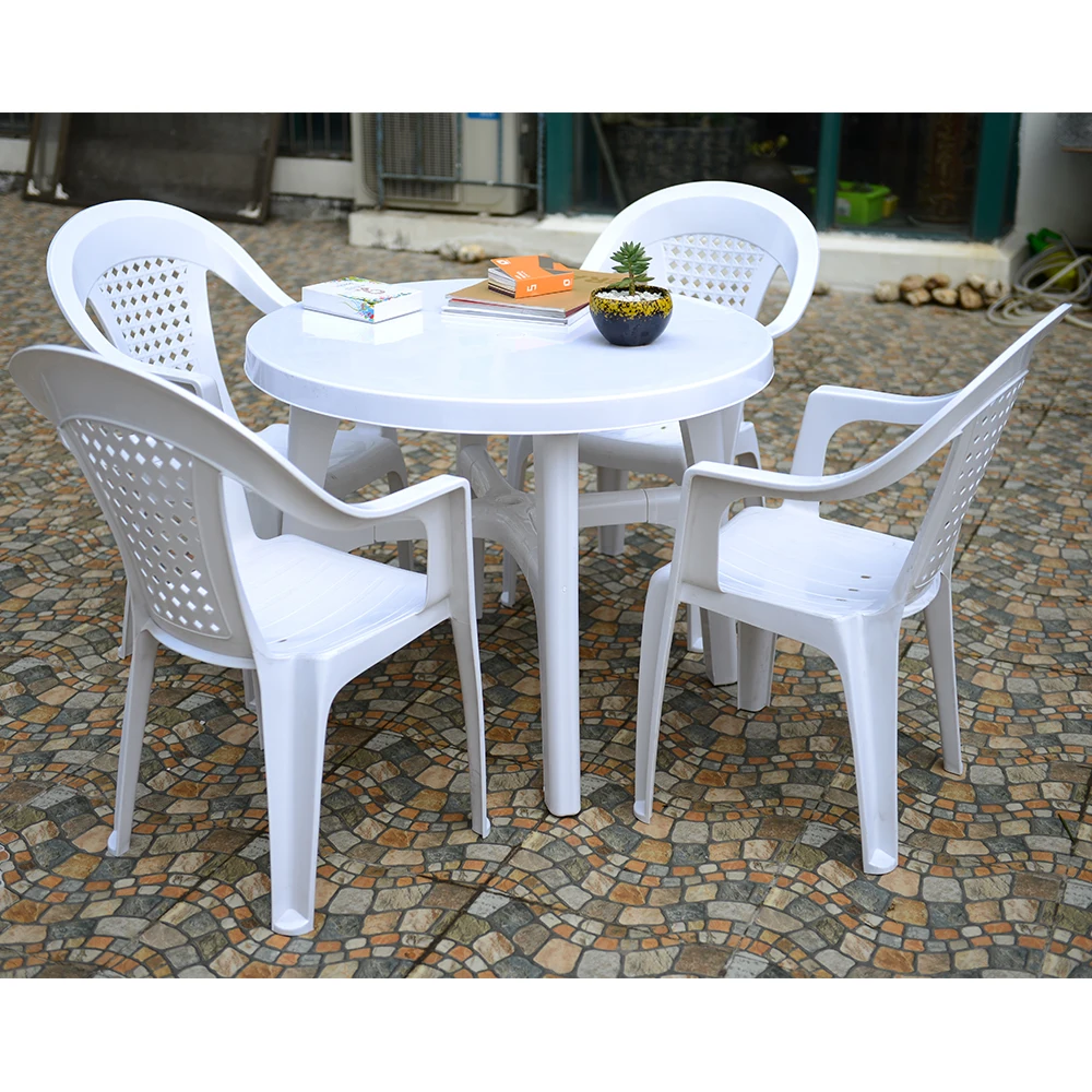 Cheap outdoor stacking bistro restaurant white plastic chair