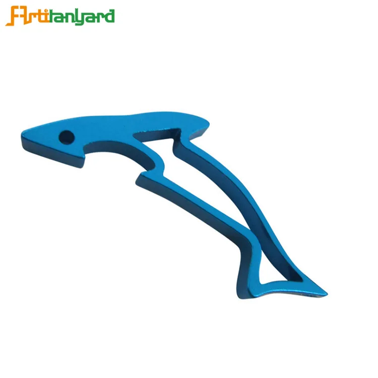 Wholesale Fish Wine Bottle Opener Whistle Keychain Bottle Opener For Music Geek Fun