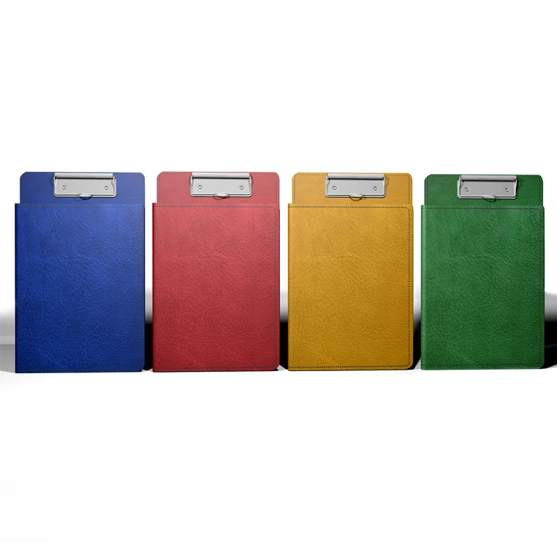 Plastic clip board custom leather cover teacher clipboard for school supplies