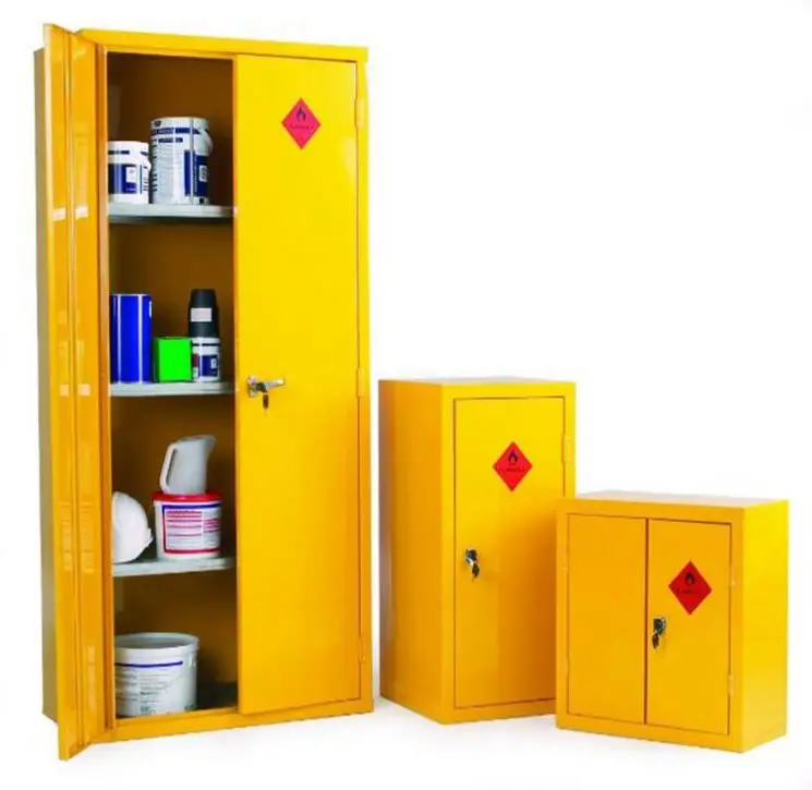 Storage Chemical Lab Flammable Liquid Protection Gas Cylinders Laboratory Equipment Medical Fireproof Justrite Cabinet
