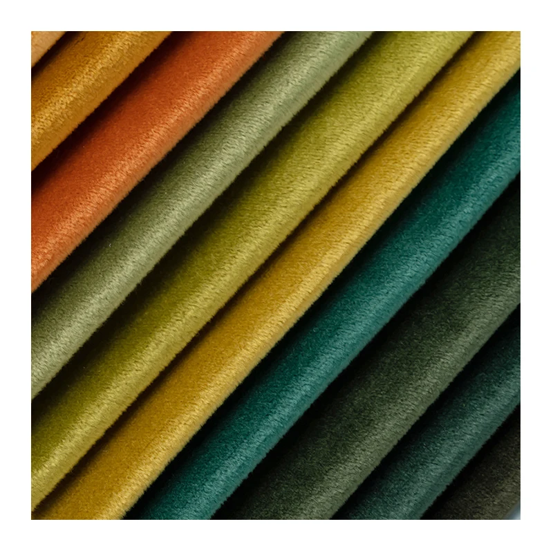 Waterproof Holland Knitted Velvet Upholstery Fabric for Home Textiles Clothing Jewelry Packaging Armchairs Bed Fabric