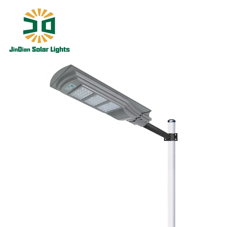 
JD Wholesale 1 year Warranty Wholesale 30W 60W 90W all in one solar street light esl sreski 