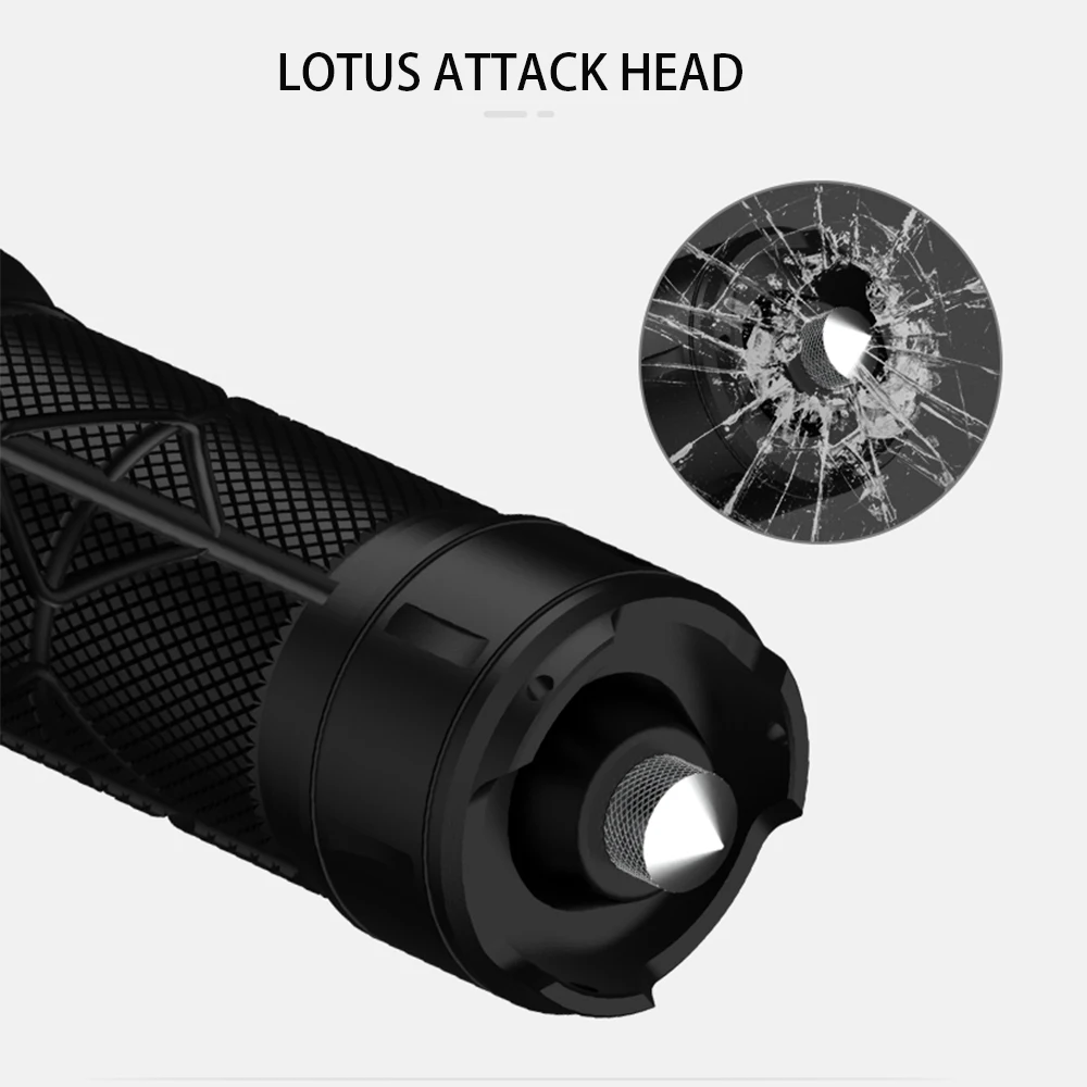 Portable Outdoor flashlight  IP54 Waterproof camping led emergency light source camping lights