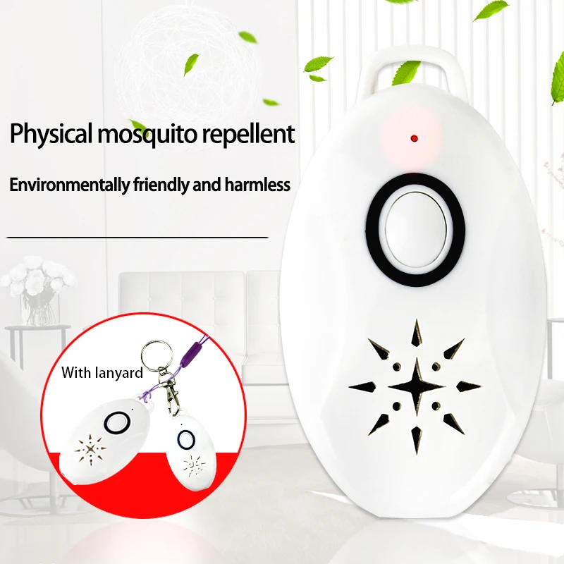 
Portable Pet Cleaning Ultrasonic Flea Tick Repeller USB Ultrasonic Repeller home indoor outdoor Insect Pest control repellent 