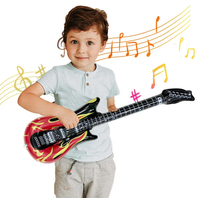 Inflatable Guitar Children Inflatable Toys Promotional Items For Advertising