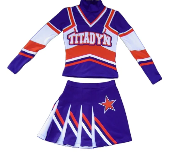 New cheerleading uniforms cheerleading costumes for cheerleader with factory price