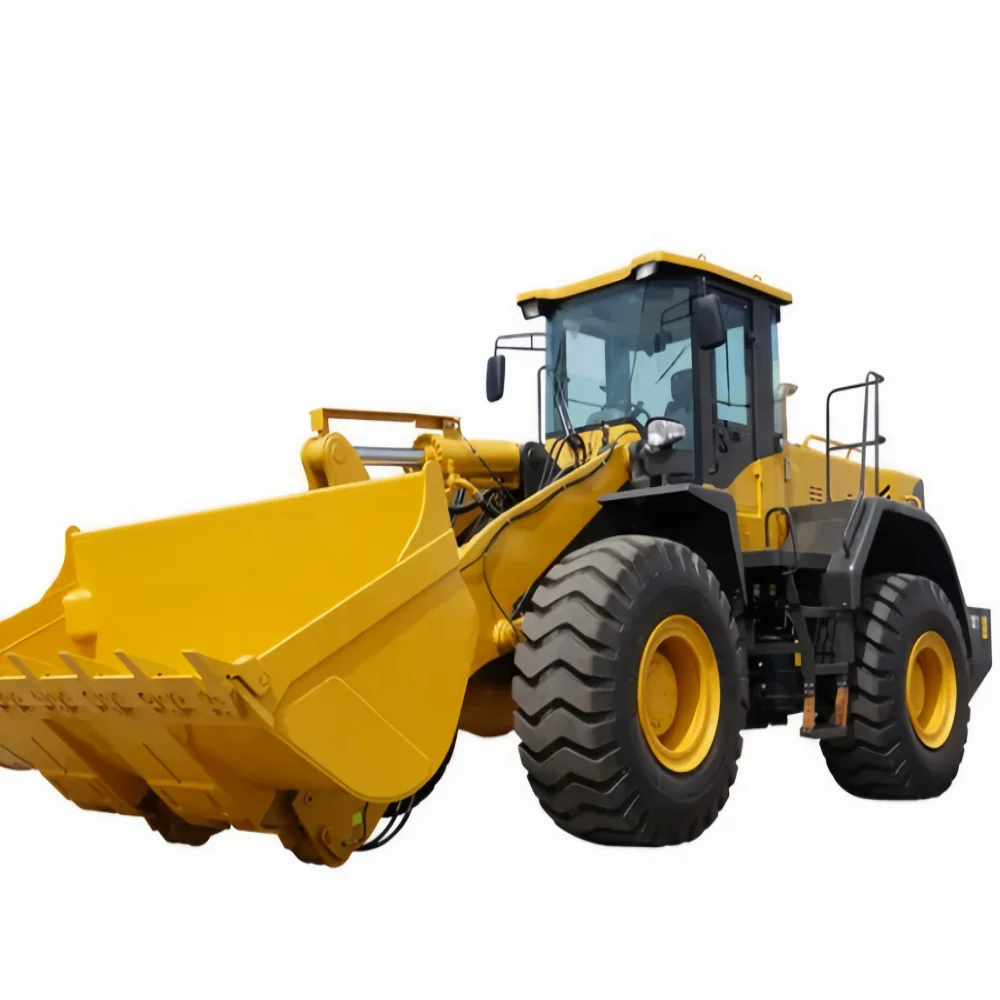 China 6 TON 7 TON 8 TON 9 TON Mini Front Wheel Loader with Bucket for Sale