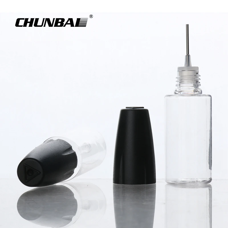 New plastic dropper bottles liquid needle tip bottle 10ml bottle